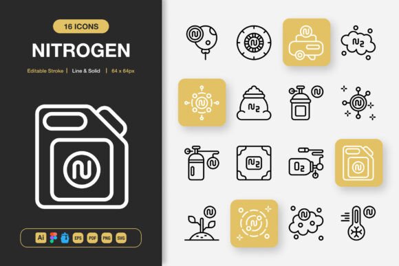 Nitrogen Icons: Graphics for Crafters