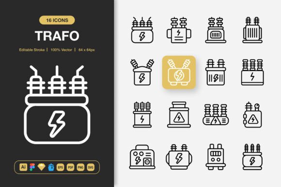 Trafo Icons: Graphics for Modern Design
