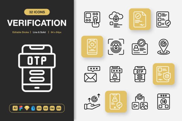 Verification Icons: Graphics and Icons for Modern Design