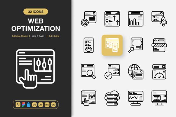 Web Optimization Icons