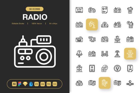 World Radio Day Icons Review